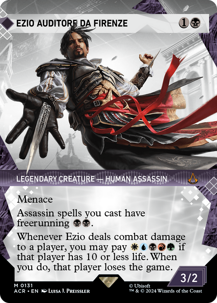 Ezio Auditore da Firenze (ACR-131) - [Assassin's Creed] : (Vitrine) (Sans bordure) 