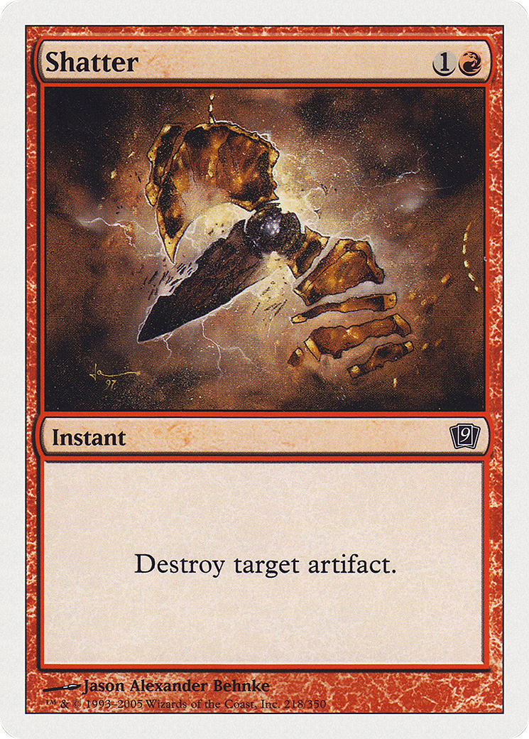 Shatter (9ED-218) - [Ninth Edition]