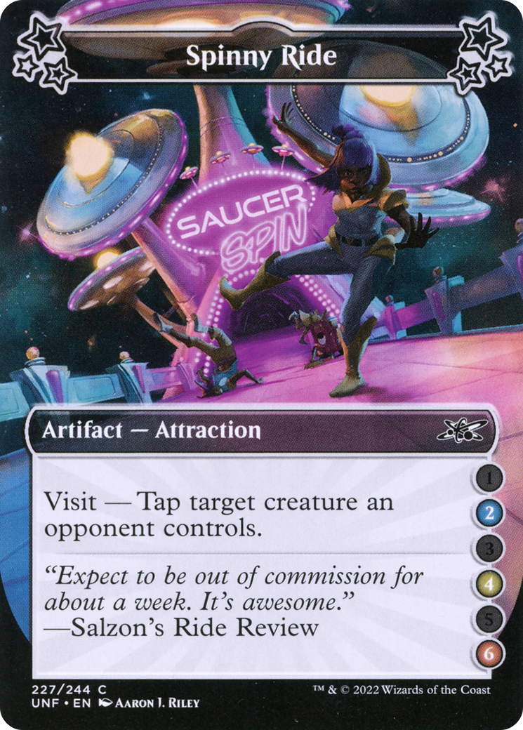 Spinny Ride (UNF-227B) - [Unfinity] Foil