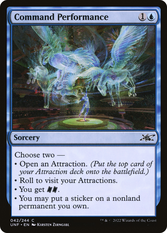 Command Performance (UNF-042) - [Unfinity] Foil