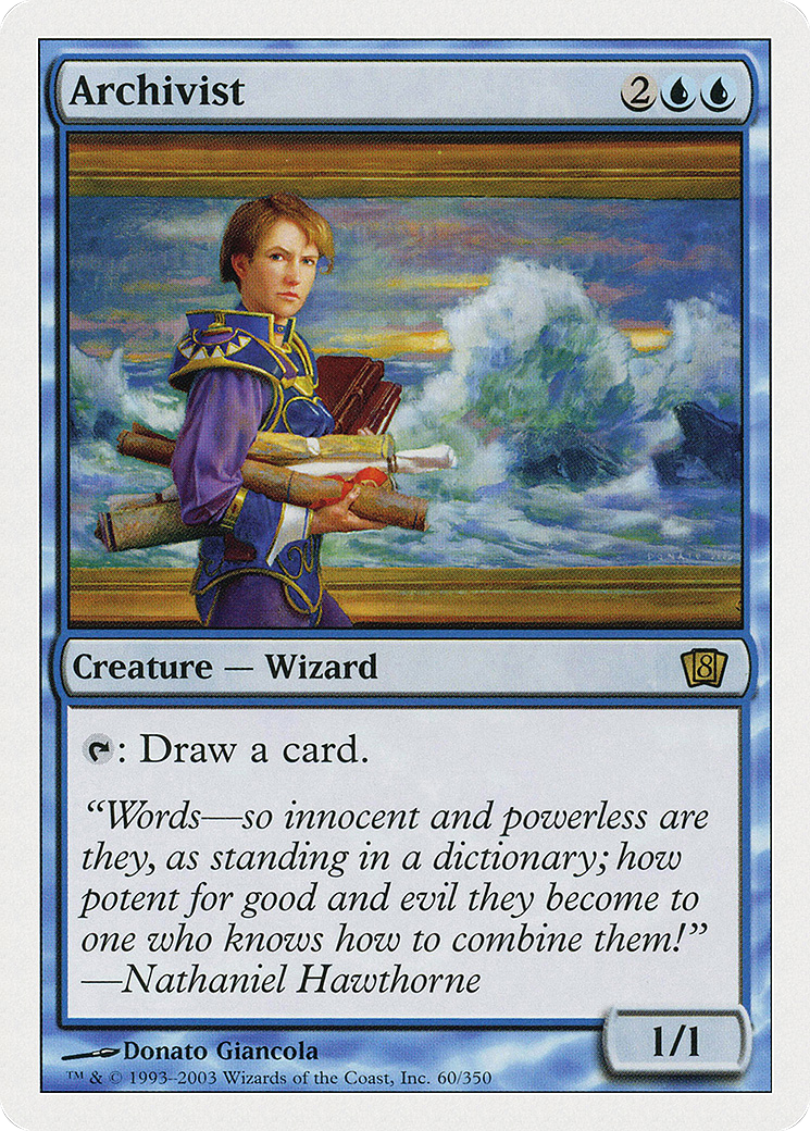 Archivist (8ED-060) - [Eighth Edition]