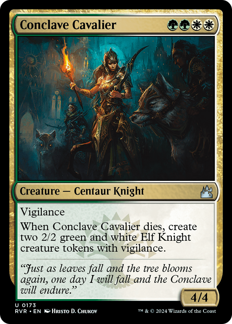 Conclave Cavalier (RVR-173) - [Ravnica Remastered]