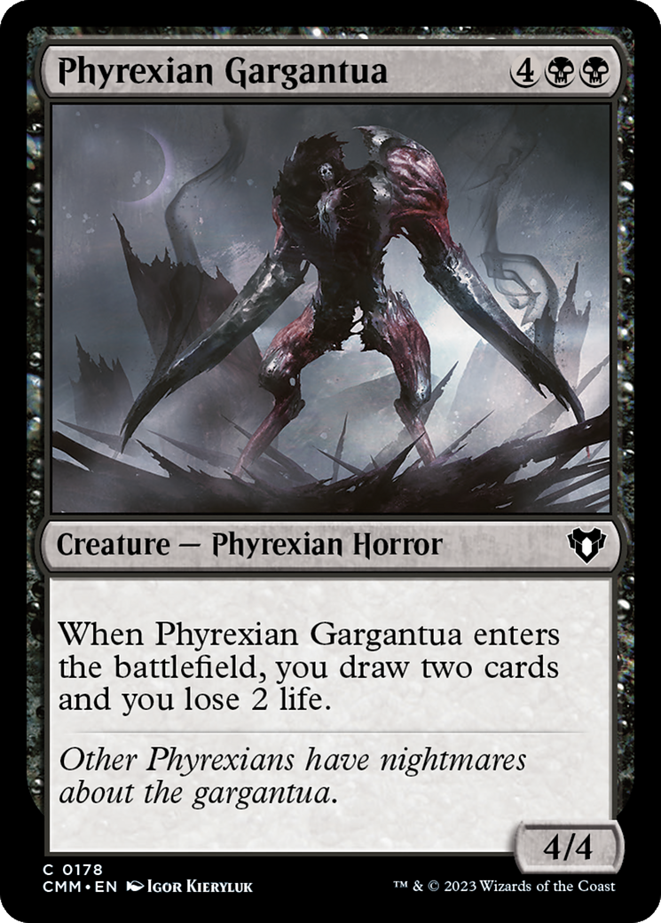 Phyrexian Gargantua (CMM-178) - [Commander Masters]