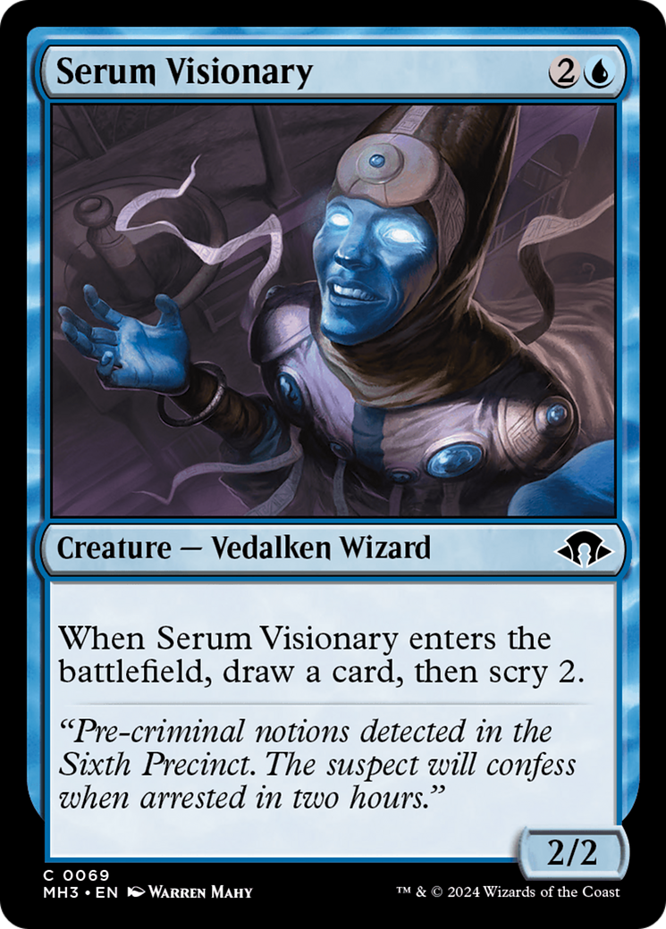 Serum Visionary (MH3-069) - [Modern Horizons 3]