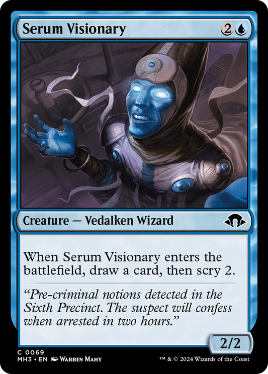 Serum Visionary (MH3-069) - [Modern Horizons 3]