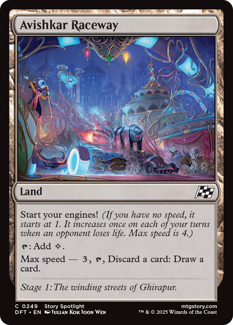 Avishkar Raceway (DFT-249) - [Aetherdrift] Foil