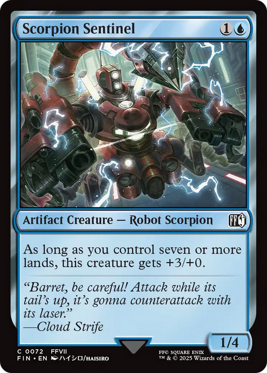 Scorpion Sentinel (FIN-072) - [FINAL FANTASY] Foil