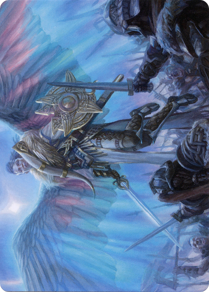 Resplendent Marshal // Resplendent Marshal (AKHM-004) - [Kaldheim Art Series] (Borderless) Foil