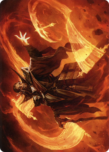 Plargg, Dean of Chaos // Plargg, Dean of Chaos (ASTX-053) - [Strixhaven Art Series] (Borderless)