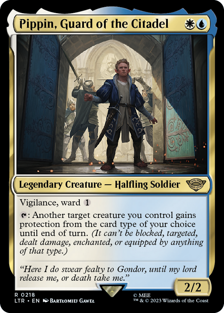 Pippin, Guard of the Citadel (LTR-218) - [The Lord of the Rings: Tales of Middle-earth] Foil