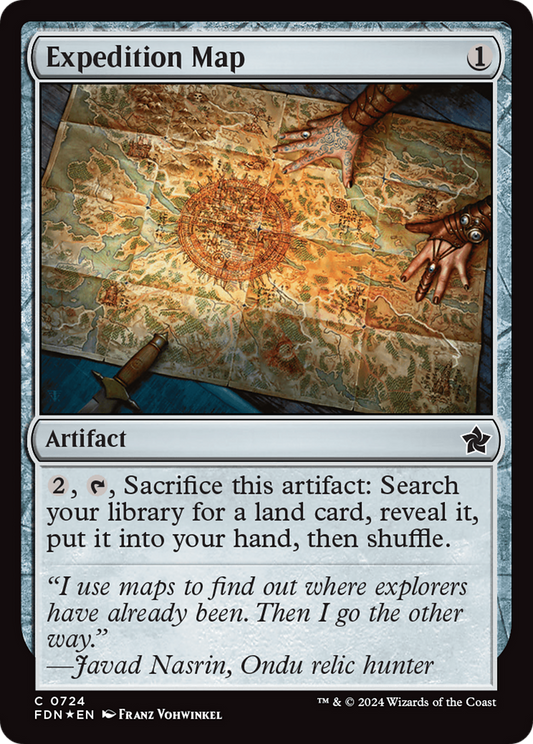 Expedition Map (FDN-724) - [Foundations] Foil