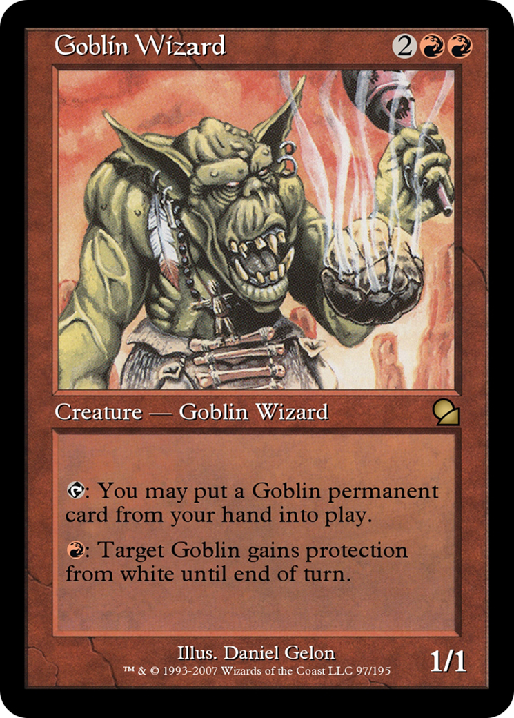 Goblin Wizard (ME1-097) - [Masters Edition]