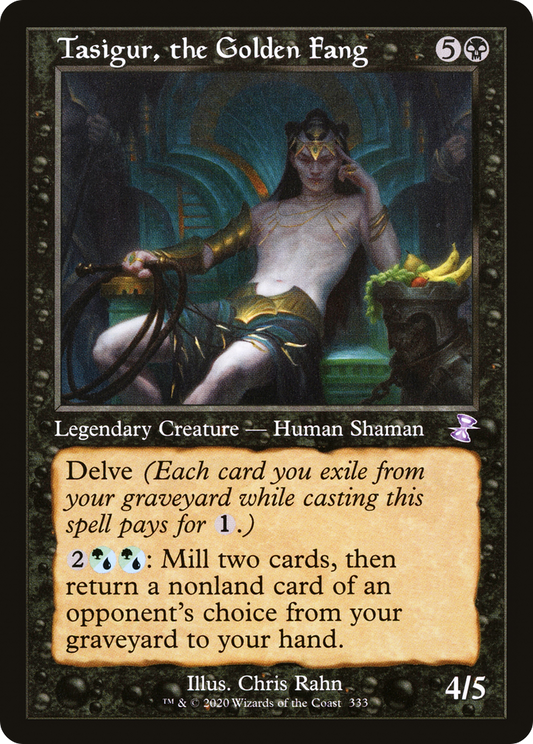 Tasigur, the Golden Fang (TSR-333) - [Time Spiral Remastered] Foil