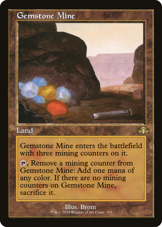 Gemstone Mine (DMR-395) - [Dominaria Remastered] Foil
