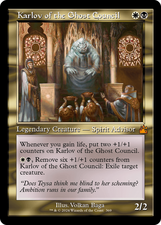 Karlov of the Ghost Council (RVR-369) - [Ravnica Remastered] Foil