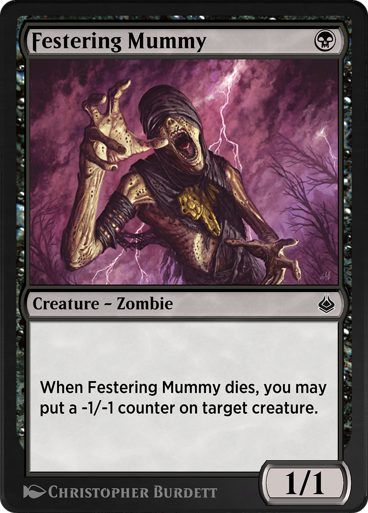 Festering Mummy (AKR-105) - [Amonkhet Remastered]