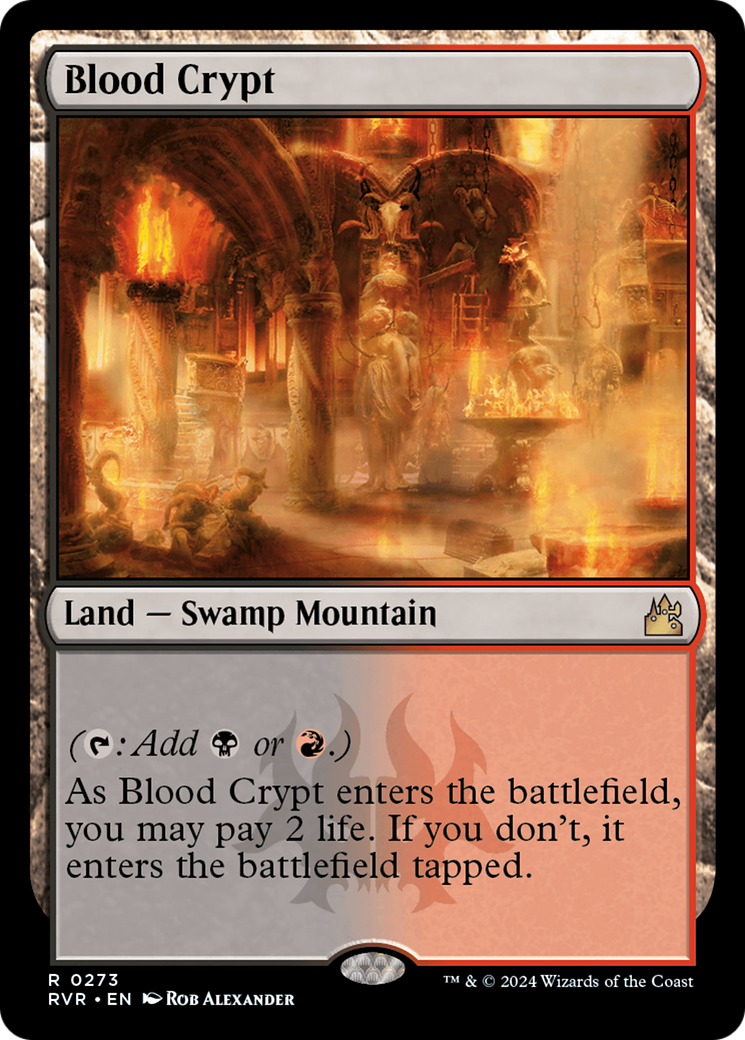 Blood Crypt (RVR-273) - [Ravnica Remastered]