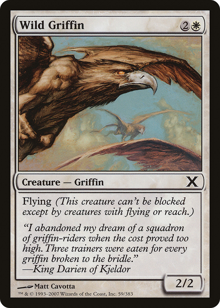 Wild Griffin (10E-059) - [Tenth Edition]