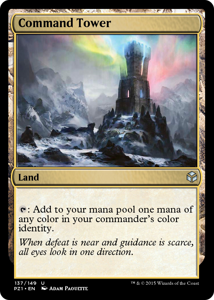 Command Tower (PZ1-137) - [Legendary Cube Prize Pack]