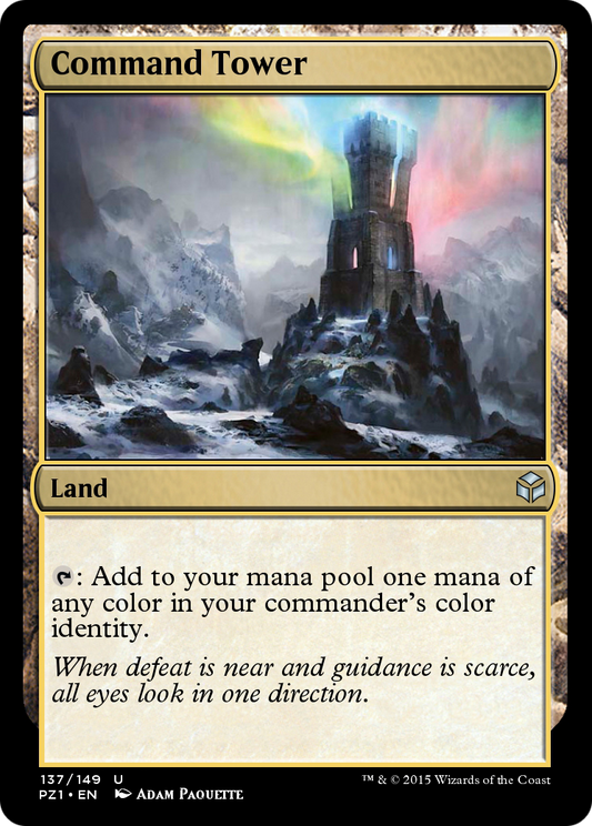Command Tower (PZ1-137) - [Legendary Cube Prize Pack]