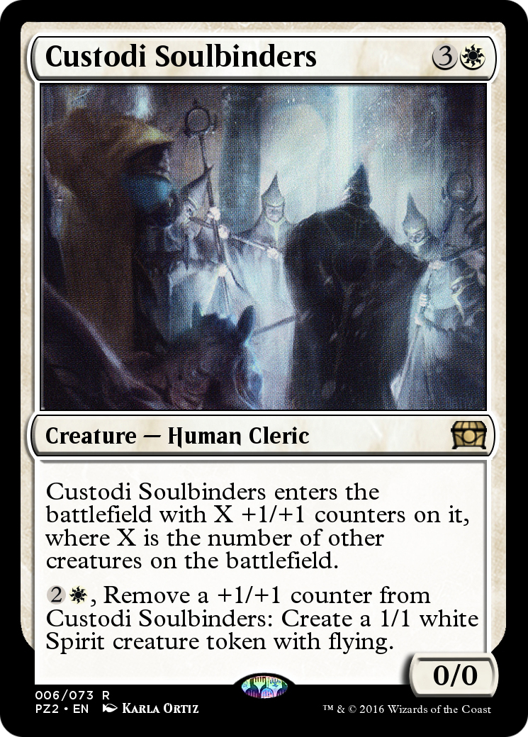 Custodi Soulbinders (PZ2-006) - [Treasure Chest] Foil