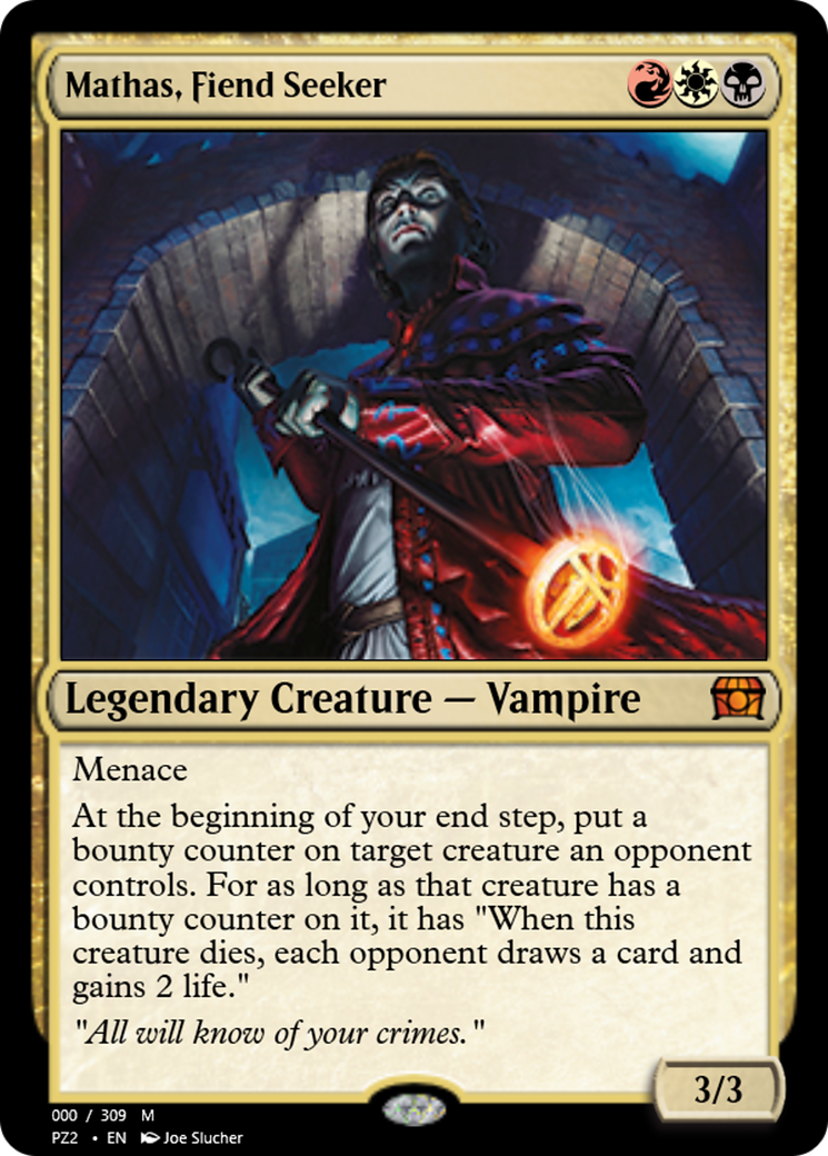 Mathas, Fiend Seeker (PZ2-65759) - [Treasure Chest]