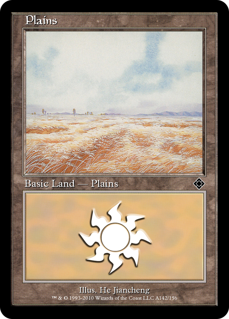 Plains (TD0-A142) - [Magic Online Theme Decks]
