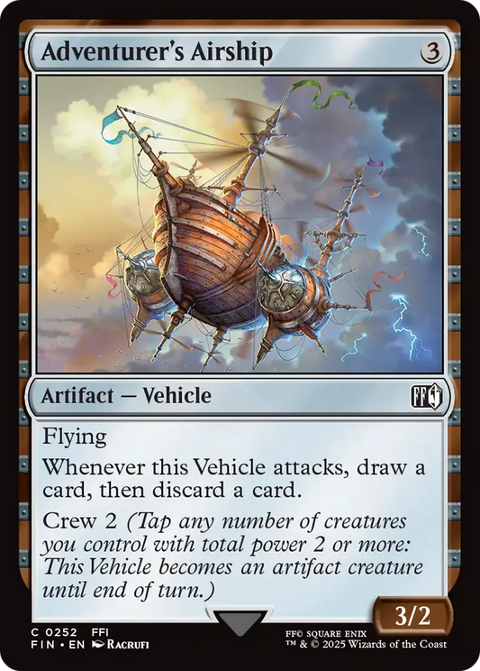 Adventurer's Airship (FIN-252) - [FINAL FANTASY] Foil
