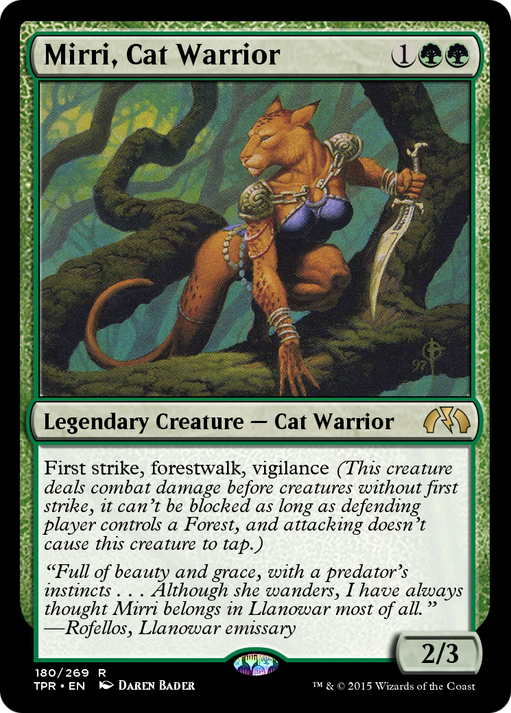 Mirri, Cat Warrior (TPR-180) - [Tempest Remastered]