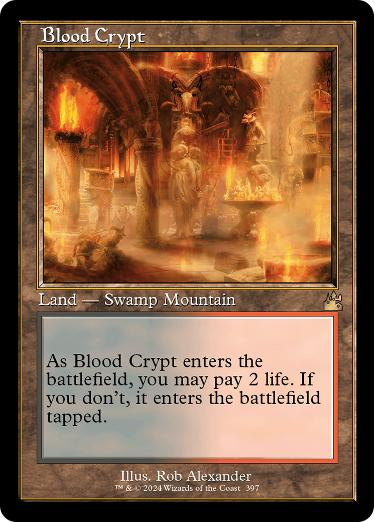 Blood Crypt (RVR-397) - [Ravnica Remastered]