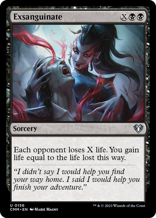Exsanguinate (CMM-156) - [Commander Masters]