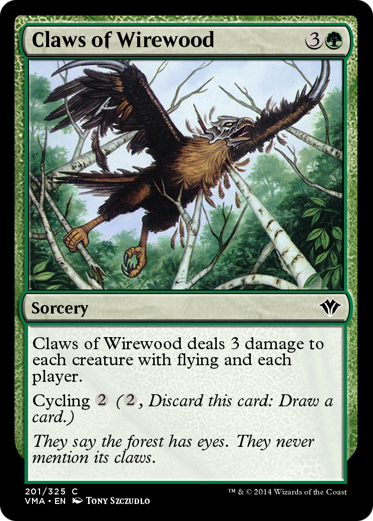Claws of Wirewood (VMA-201) - [Vintage Masters]