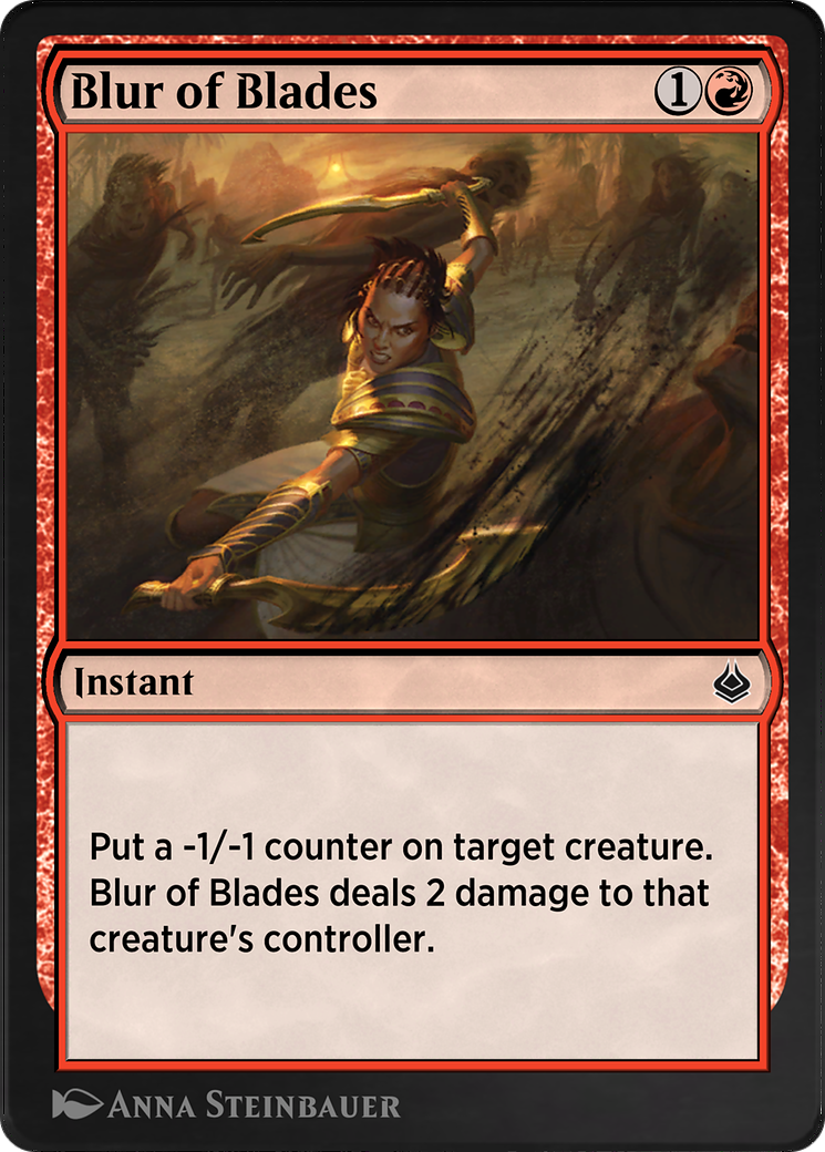 Blur of Blades (AKR-141) - [Amonkhet Remastered]
