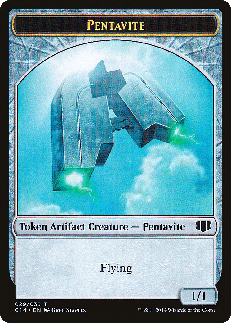 Pentavite (TC14-029) - [Commander 2014 Tokens]