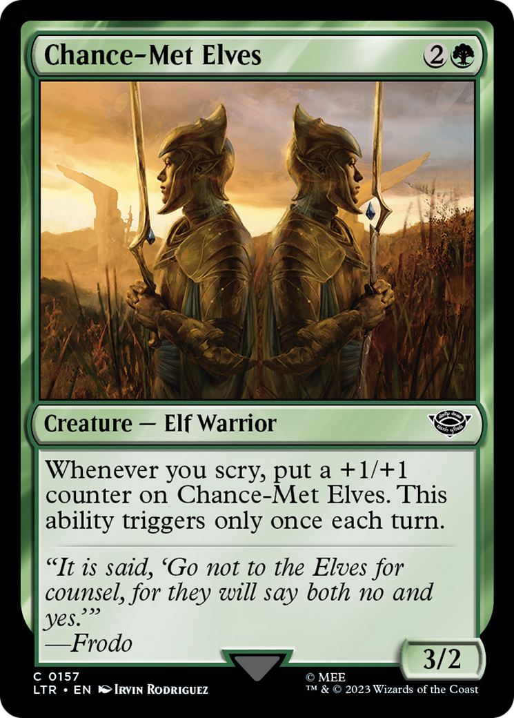 Chance-Met Elves (LTR-157) - [The Lord of the Rings: Tales of Middle-earth]