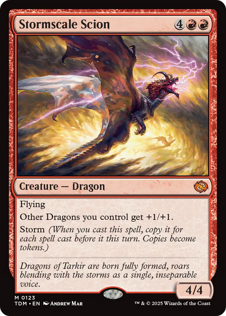 Stormscale Scion (TDM-123) - [Tarkir: Dragonstorm]