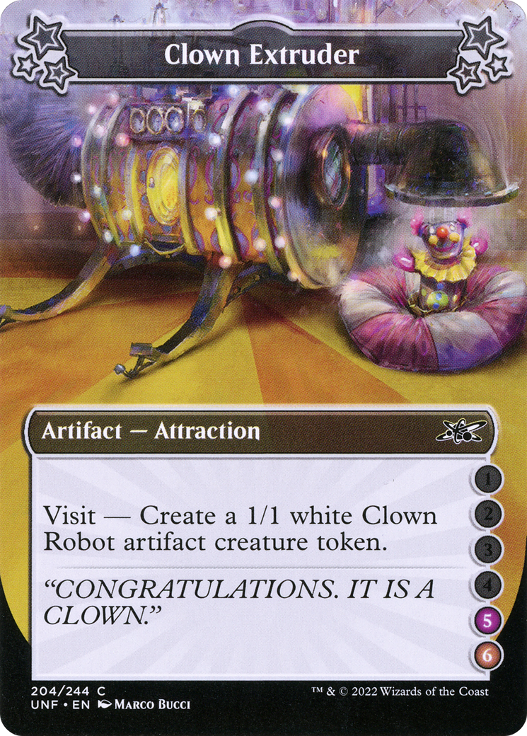 Clown Extruder (UNF-204D) - [Unfinity] Foil
