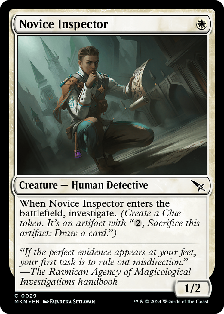 Novice Inspector (MKM-029) - [Murders at Karlov Manor]