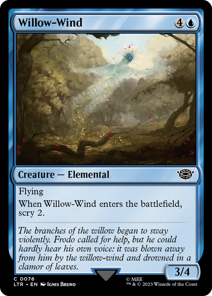 Willow-Wind (LTR-076) - [The Lord of the Rings: Tales of Middle-earth]