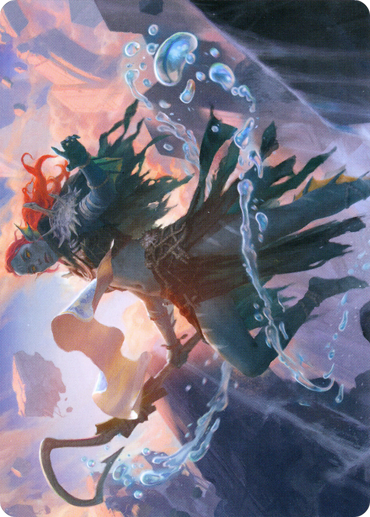 Expedition Diviner // Expedition Diviner (AZNR-047) - [Zendikar Rising Art Series] (Borderless) Foil
