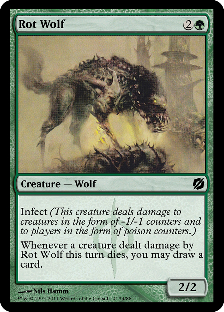 Rot Wolf (TD2-054) - [Duel Decks: Mirrodin Pure vs. New Phyrexia]