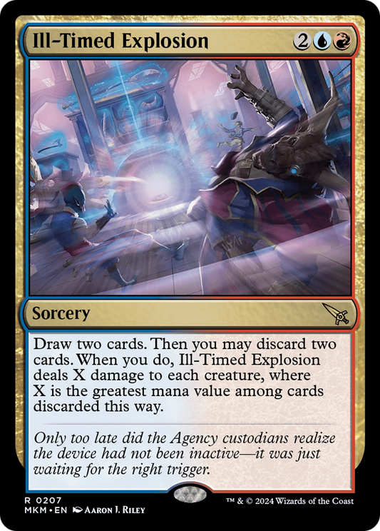 Ill-Timed Explosion (MKM-207) - [Murders at Karlov Manor] Foil