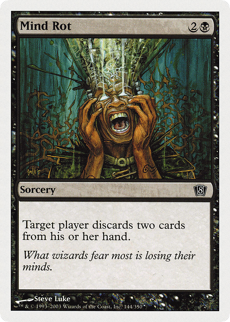 Mind Rot (8ED-144) - [Eighth Edition]