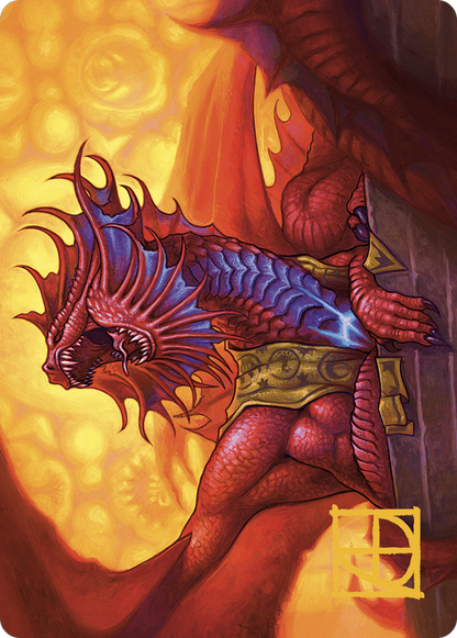 Niv-Mizzet, Guildpact // Niv-Mizzet, Guildpact (AMKM-044) - [Murders at Karlov Manor Art Series] (Borderless) Foil