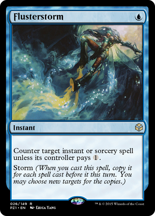 Flusterstorm (PZ1-026) - [Legendary Cube Prize Pack] Foil