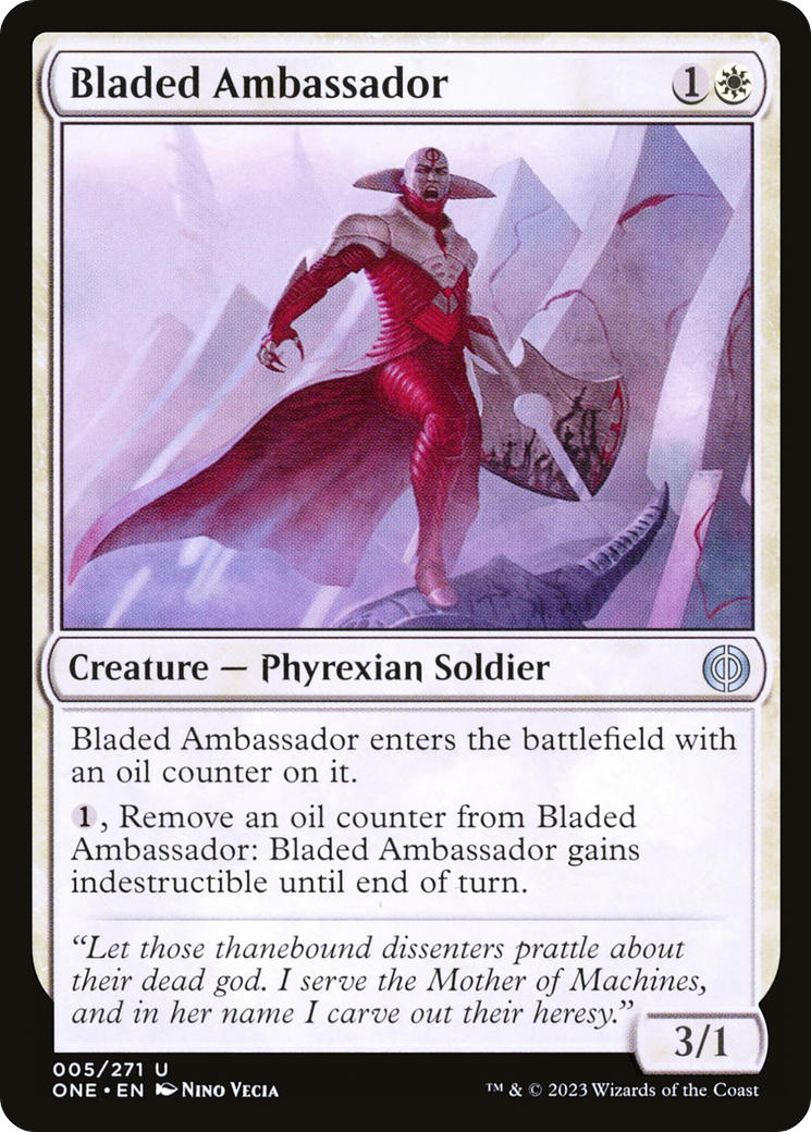 Bladed Ambassador (ONE-005) - [Phyrexia: All Will Be One]
