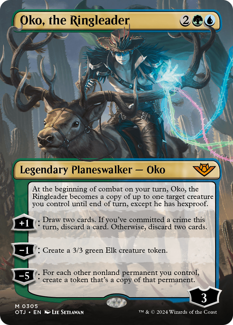 Oko, the Ringleader (OTJ-305) - [Outlaws of Thunder Junction] (Borderless)