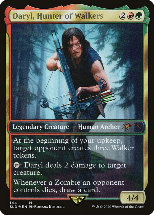 Daryl, Hunter of Walkers (SLD-144) - [Secret Lair Drop] / Daryl, Hunter of Walkers Foil