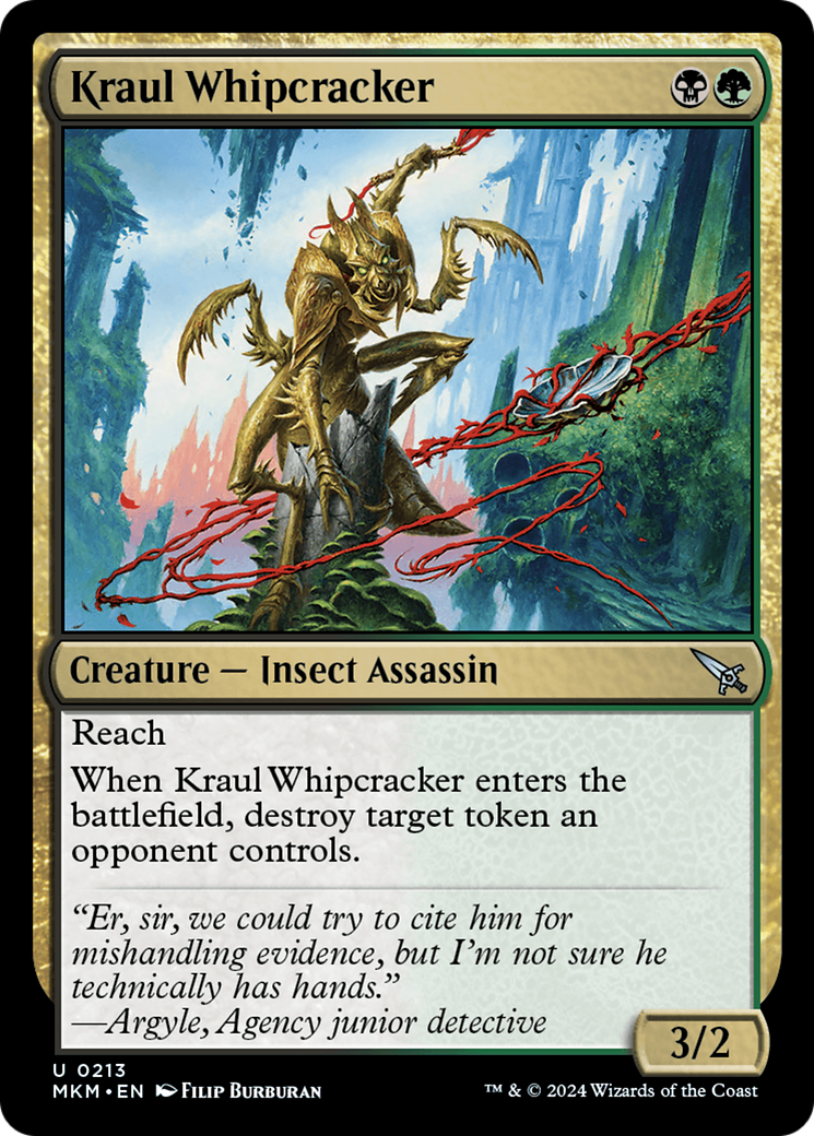 Kraul Whipcracker (MKM-213) - [Murders at Karlov Manor]