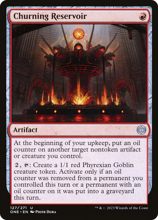 Churning Reservoir (ONE-127) - [Phyrexia: All Will Be One]